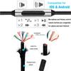 Audio Cables for Sennheiser HD560S HD620S HD400 PRO HD599 HD569 HD598 HD505 Headphone Cable Replacement Cords With Mic RemoteGood Product