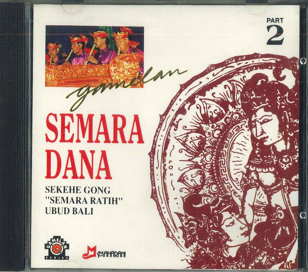 CD GAMELAN SEMARADANA - Gamelan Semaradana2 20533 MAHARAMI Japan World Music Used