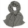 Women's 100% Pure Cashmere Houndstooth Scarf: Versatile, Warm, and Stylish Neck Gaiter