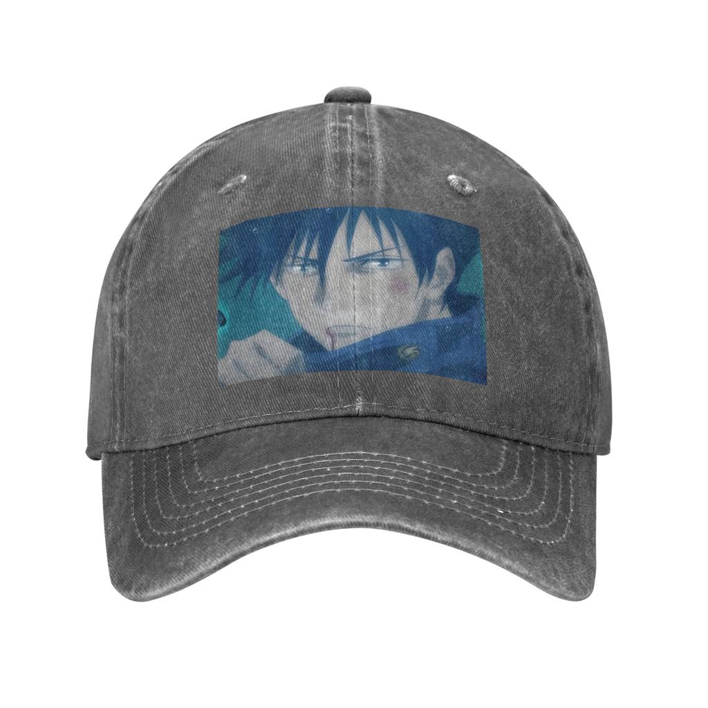 Megumi Besto Friendo Jujutsu Kaisen Sukuna Anime Washed Denim Cap Casual Baseball Caps Hat Summer Unisex Baseball Hats