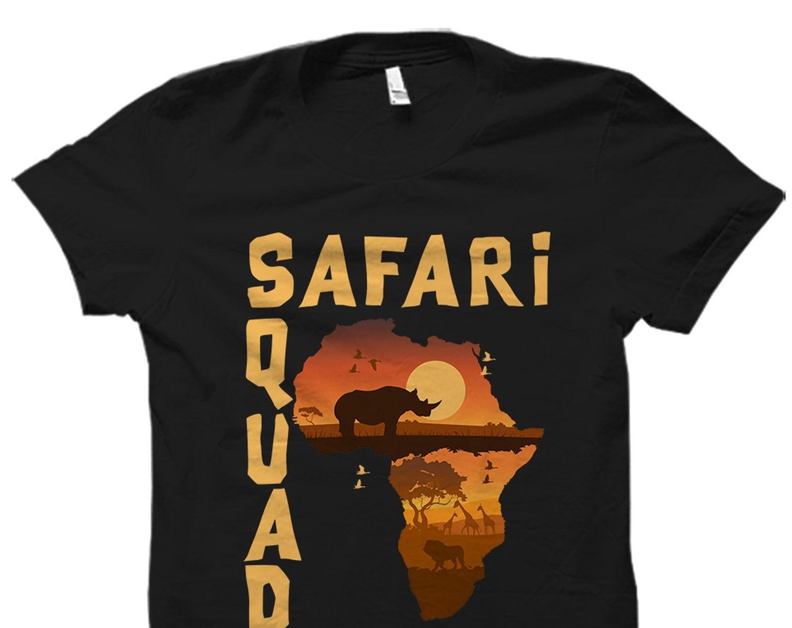 Safari Squad Shirt. Safari T-Shirt. Safari Gift. Safari Vacation. Safari Trip Shirt. Safari Driver. Safari Adventure #OS1572 4XL