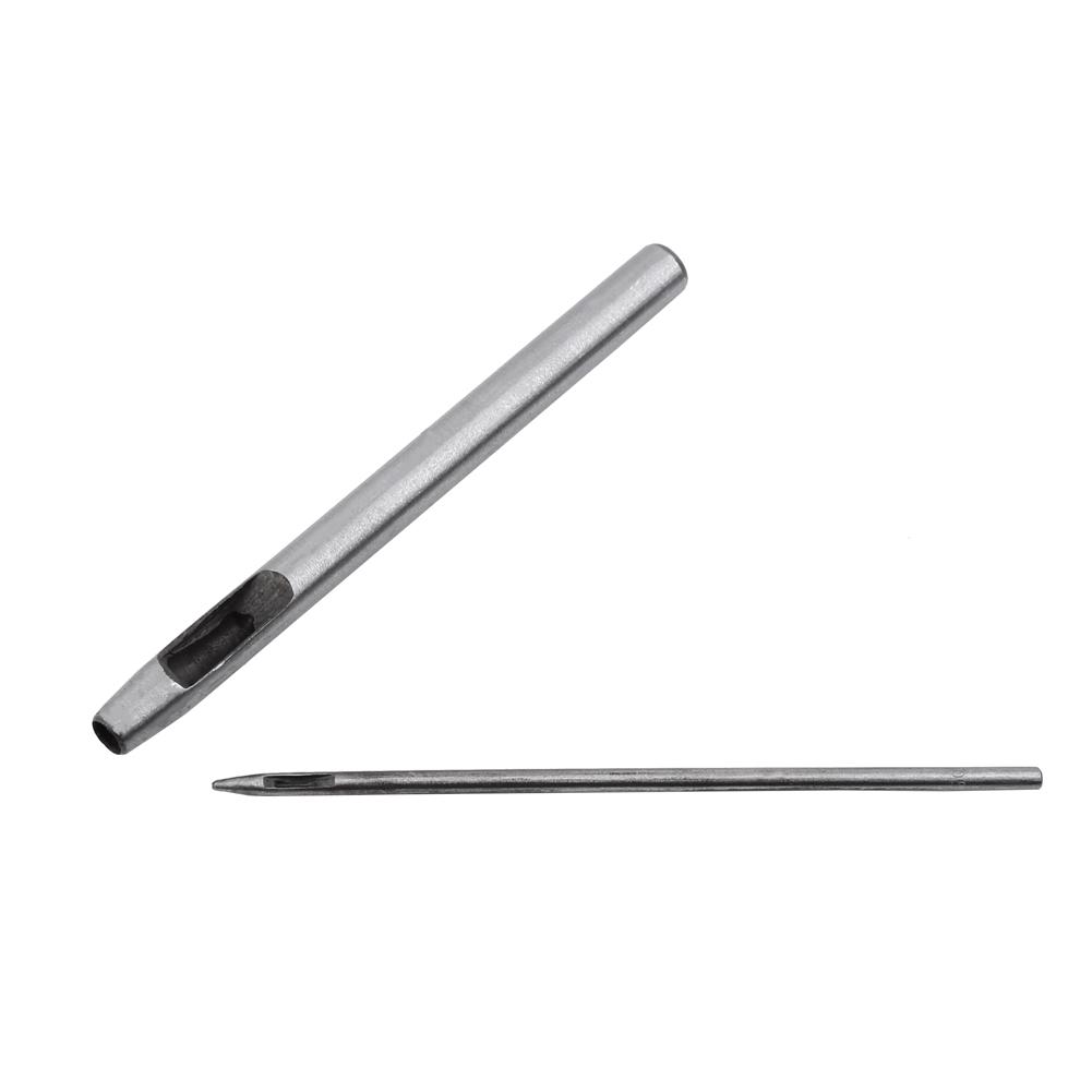 10pcs Punch Leather Tool Hollow Puncher Hole Craft Set for Leathercraft Belt 0.5 5mm