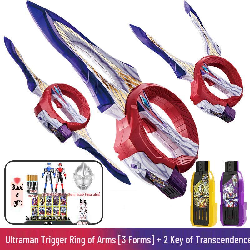 Ultraman Trigger Evolver: Transformable Sword & Light Key Henshin Device for Boys