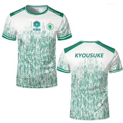Falcon Team Trainingspak CS2 Esports NIKO M0NESY Keisuke Jersey Heren Korte Mouw Ronde Hals 3D Geprint T-shirt