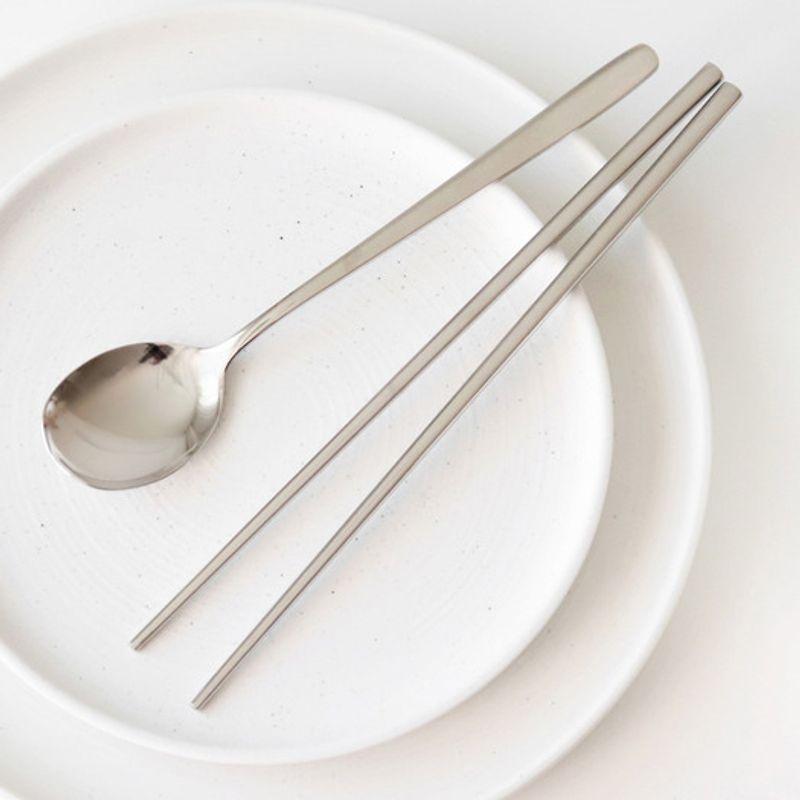 kamomekitchen [4-person set] All-stainless steel 304 Lloyd cutlery set