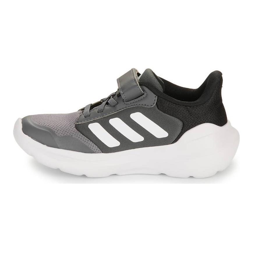 Adidas Tensaur Run 3.0 Lightweight Comfortable Slip-Resistant Durable Low-Top Running Shoes Kids Sneakers Black White IE5986