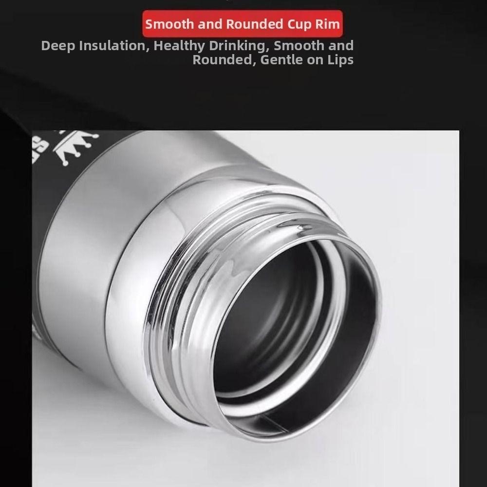 800/1000ml Sports Thermos Bottle Stainless Steel Creative Insulated Water Bottle Keeps Cold and Heat Heat-resistant