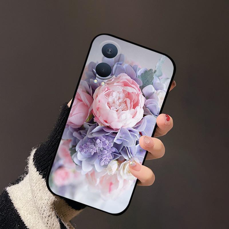 For Oneplus Nord CE 4 Lite Case Flower Soft Silicone Cute Cartoon Phone Case For Oneplus Nord CE 4 Lite CE4 Back Cover Protect
