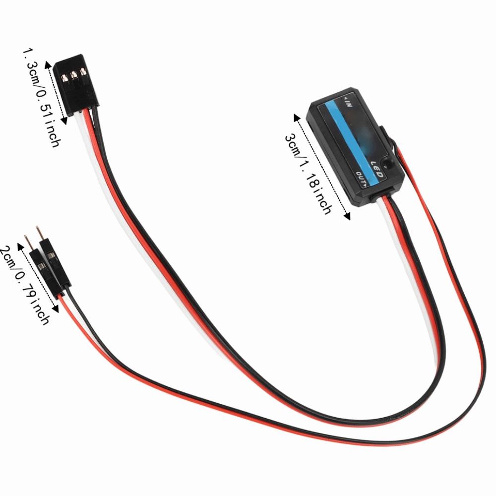 Black Telemetry Data Module for FSi6/FSi10/iA6B/iA10 Receiver for Airplanes