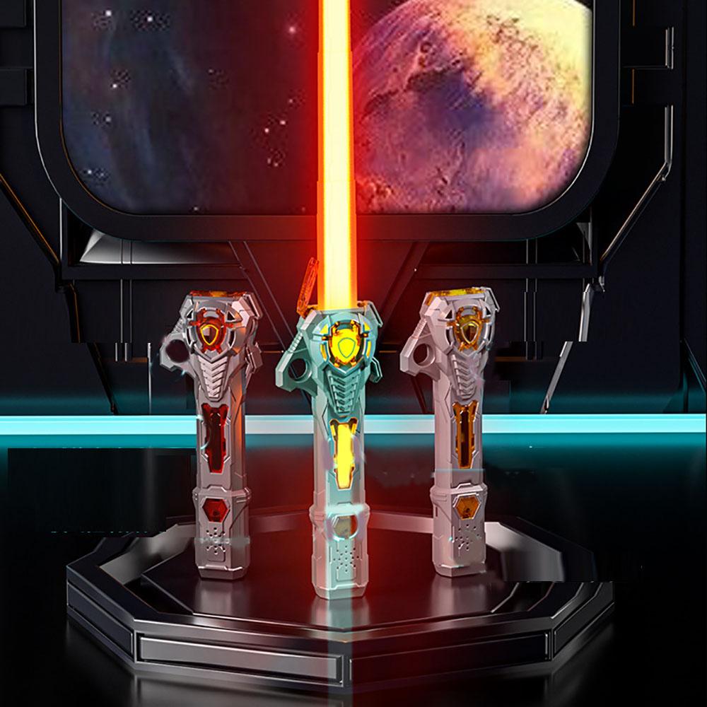 1 kus Světelný meč pro děti, 16 barev Dobíjecí Svítící šavle s FX zvukem