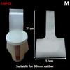 100 Pcs T-Shaped Bayonet Plastic Bags Disposable Clear Single Cup Packaging Bag For Milk Tea Coffee Beverage Party Supplies