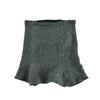 Women's Midi Wool Skirt Gray