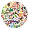 120 Cartoon Snake Animal Graffiti Stickers: Cute Waterproof Stickers for Suitcase & Computer DIY Decoration