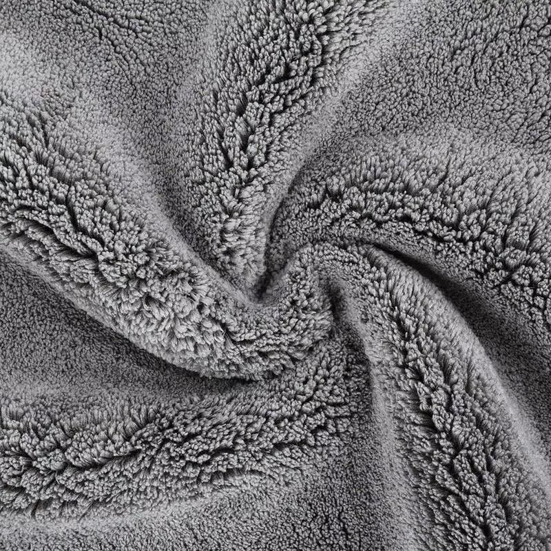 Car Drying Towels Double-sided Coral Fleece Auto Cleaning Towel Thickened Extra Absorbent Car Washing Towel Fast Drying Cloth