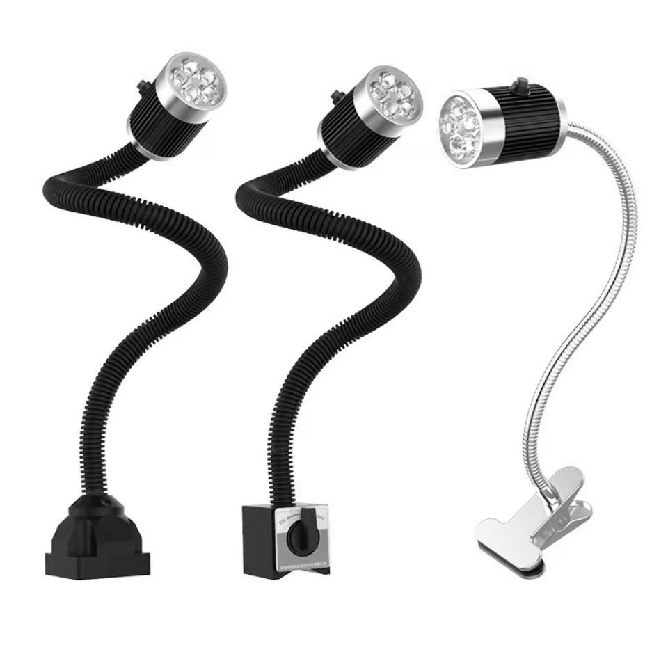 24V Magnetic Flexible Arm LED Work Light for Machine Tools