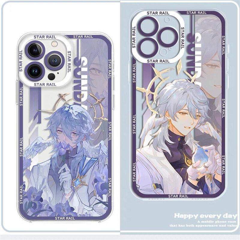 Honkai Star Rail Sunday Case For Samsung S24 S21 S22 S23 S30 S25 Plus Ultra S20 S21 S23 S24 FE A55 A35 A15 A25 A54 Cover Clear