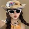 Cute Cartoon Dog Hiking Cap Outdoor Sports Wide-Brimmed Western Cowboy Hat Fashion Cowboy Style Fisherman Hats