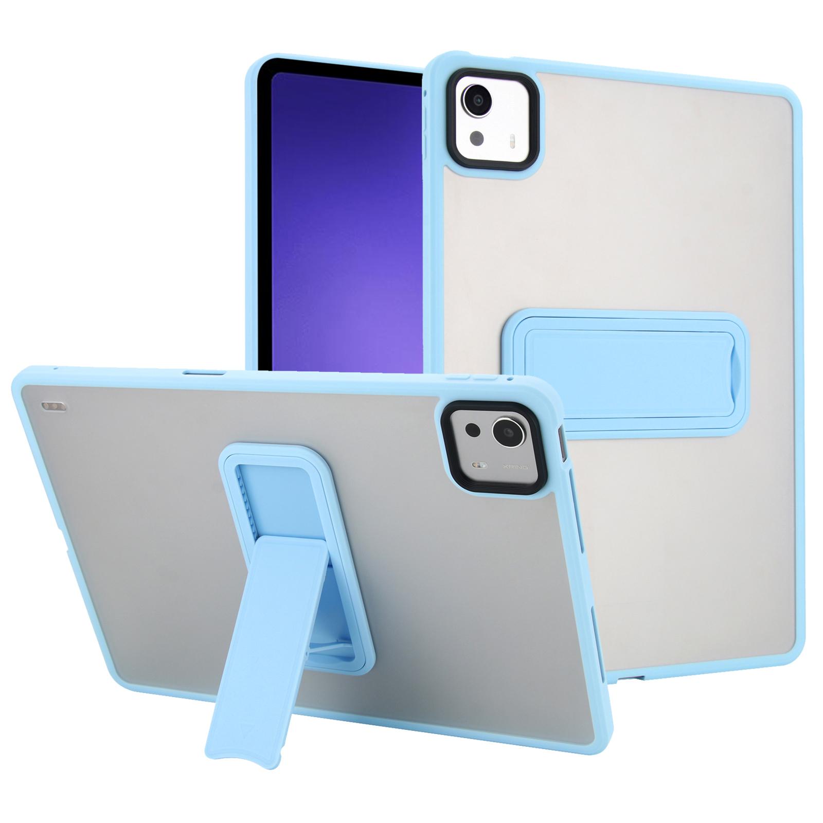 

For Xiaomi Pad 7S Pro 12.5 Case with Kickstand TPU+PC Skin-Touch Tablet Cover Baby Blue