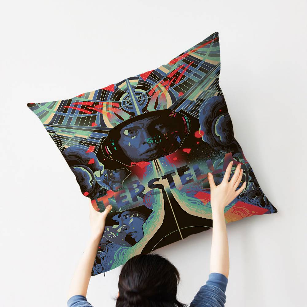 Movie Interstellar Cushion Cover Polyester Sofa Cushions Decorative Throw Pillows Home Decoration Pillowcover