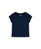 Banwonateullie A3594 Essential Scoop Neck T-Shirt_Navy