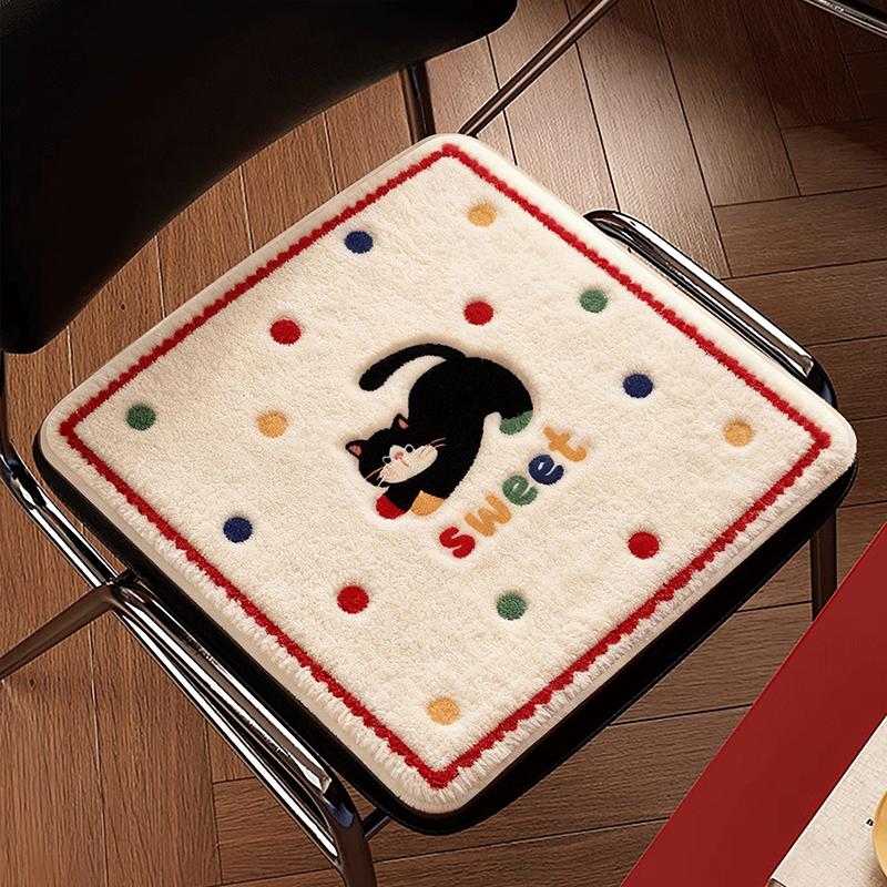 35x35cm Chair Cushions Cute Seat Cushion Office Student Seat Pads Home Decor All-Season Non-slip Funny Multiple Colors