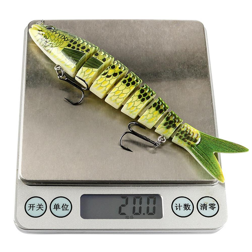 Fishing Lure Robotic Lure Electronic Minnow Fishing Lure for Jig Topwater Hard Baits Minnow Crankbait