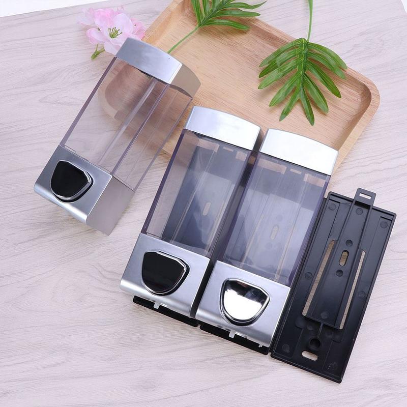 Wall Mounted Soap Dispenser Gel Hair Dispenser Three Point Pump Simple Shampoo Bottle Shampoo Holder for Hotel Bathroom Shower | Liquid Soap Dispenser