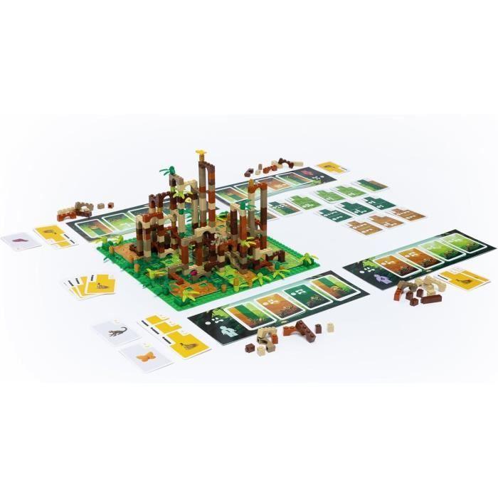 Lego® Monkey Palace - Asmodee - Construisez Votre Chemin vers la Victoire Brique par Brique ! - 10 ans et + - 2 à 4 Joueurs - 45 mn