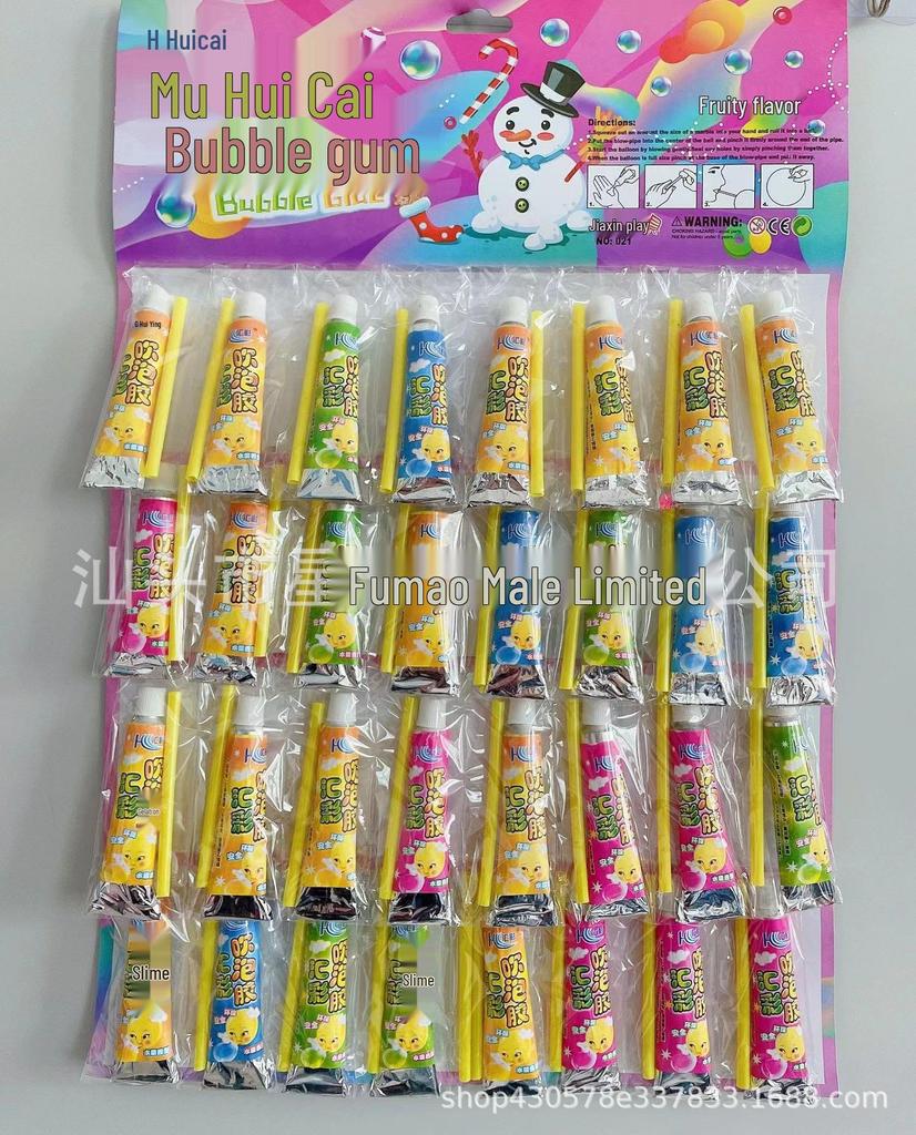 Huicai Billy Blow Bubble Gum - Unbreakable Memories Toy for Kids, Customizable