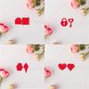 Heart Clay Cutters Clay Jewelry Cutters Valentine's Day Clay Earring Cutters DIY Earrings Accessories for Jewelry Making