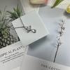 Vivienne Westwood Minimalist Versatile Brass Necklace Women necklace Silver 6302030202P102