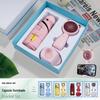 Summer Gift Set: Desk Fan & 6-Rib Capsule Umbrella