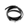 Versace Jeans Couture Silberne Beschläge Barock Ringverschluss Krokodilmuster Polyurethan Handtasche Umhängetasche 75VA4BFCZS578899