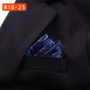 Men's Suit Accessories: Silk Pocket Square, Lapel Pin, and Scarf for Formal Wear and Wedding Gifts