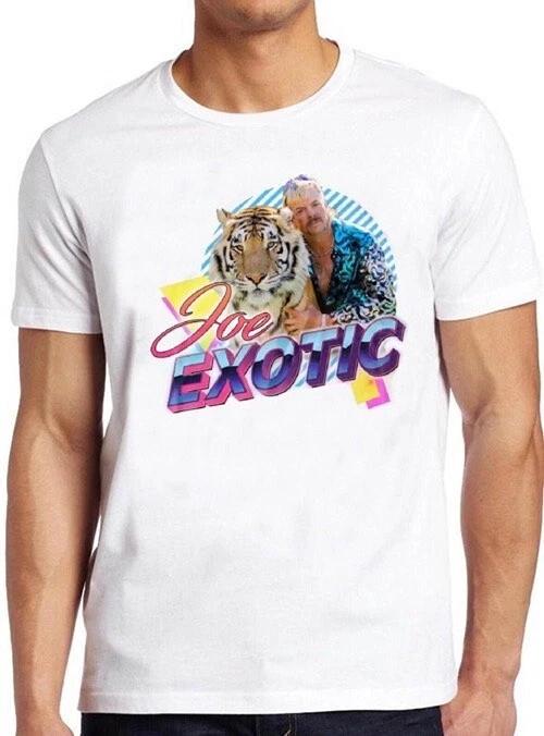 Joe Exotic Free Tiger King Funny Meme Carole Baskin Cool Gift Tee T Shirt M346 XS