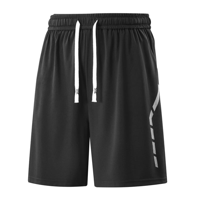 Men's Plus Size Quick Dry Athletic Shorts, Breathable Elastic Waist Sport Pants (5XL-12XL)