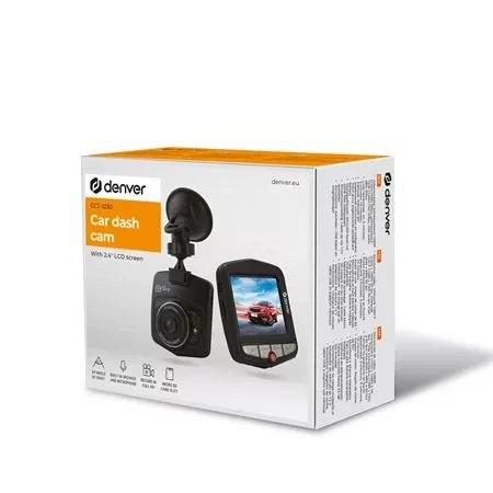 Denver CCT-1230 Kamera samochodowa z wbudowanym wyświetlaczem LCD 2,4", Denver