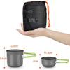 Portable Camping Cookware Set: Outdoor Stove and Picnic Equipment
