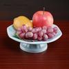 1PCS Celadon Tribute Plate Tai Chi Bagua Chinese Simple Creative Offering Fruit Plate Buddha Hall Feng Shui Ornament