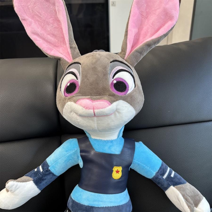 Lovely Zootopia Plush Toy Nick Fox Judy Rabbit Plushies Stuffed Anime Huggable Lovely Doll Birthday Gifts Girl