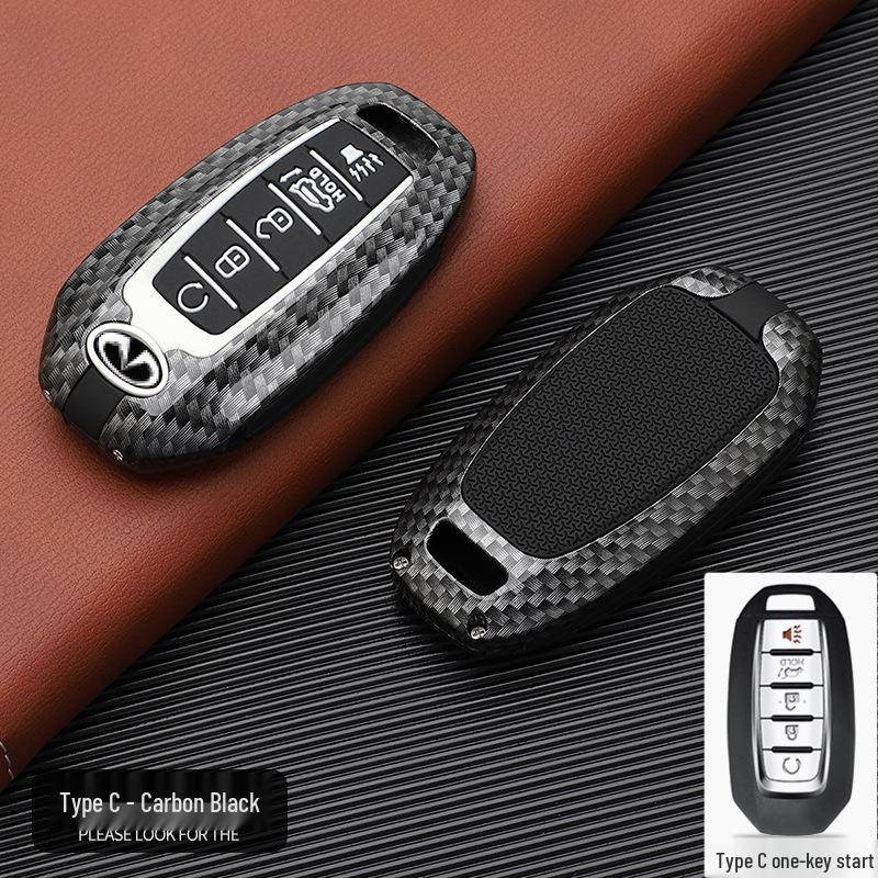 

Infiniti Key Cover: Stylish, Personalized Car Key Bag with Buckle Design
