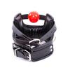 Reinforced Padded Collar Mouth Gag Mask for Adult Training and Punishment - European American Kink Bit Gag Substitute.