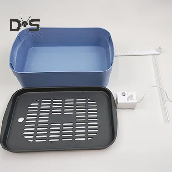 Automatic Birds Bath with Pump Electric Parrot Bathtub with Circulating Water Birds Shower Container Cage Accessory for Parakeet Cockatiel African