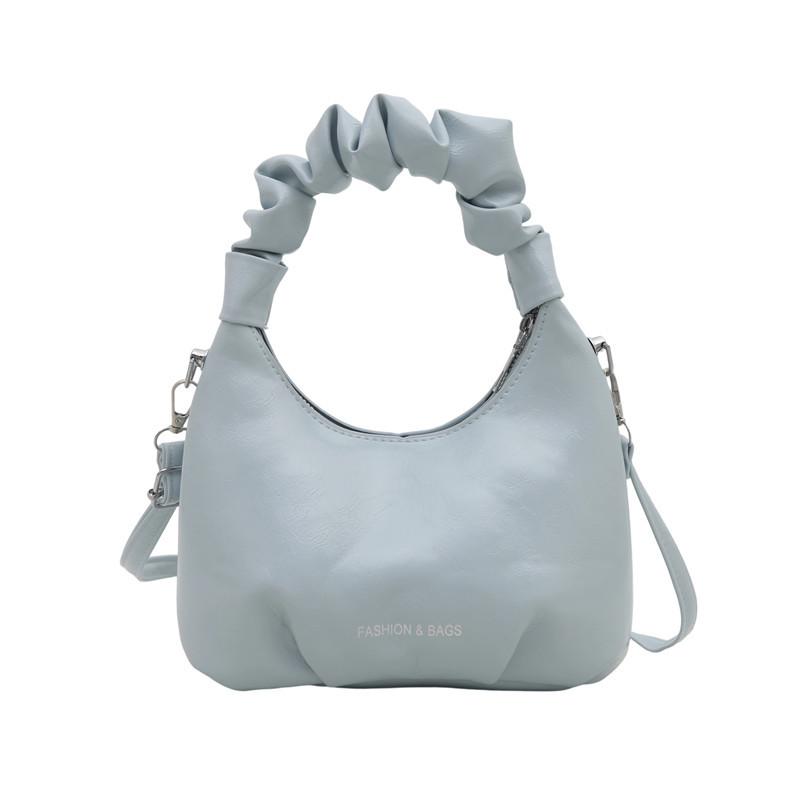 

Корейские женские сумки большой вместимости - мягкие и прочные, повседневные, модные, шикарные, с высоким чувством ценности, на плечо, кроссбоди, дамская сумочка синий