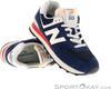 Кроссовки New Balance 574 Unisex navy с морской солью
