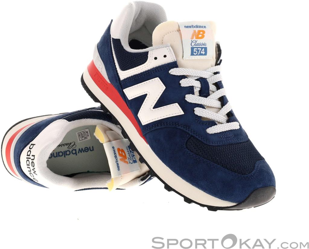 Кроссовки New Balance 574 Unisex navy с морской солью