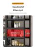 Multi-layer Storage Rack for Supermarkets, Warehouses, and Offices