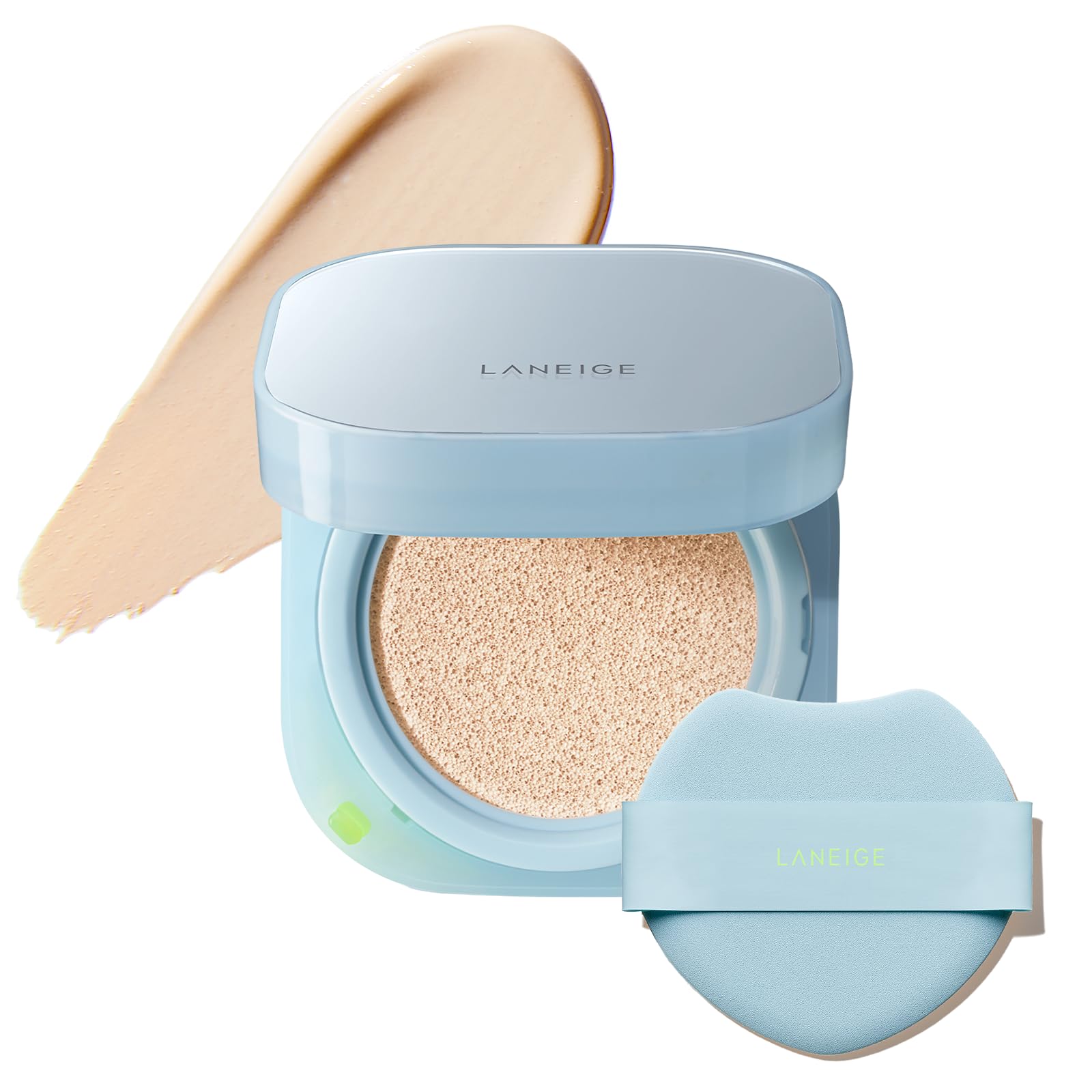 Laneige Neo Cushion Mui 17W1 Foundation Cushion Korean Cosmetics - Foundation, Semi-Matte Finish, Sunscreen,