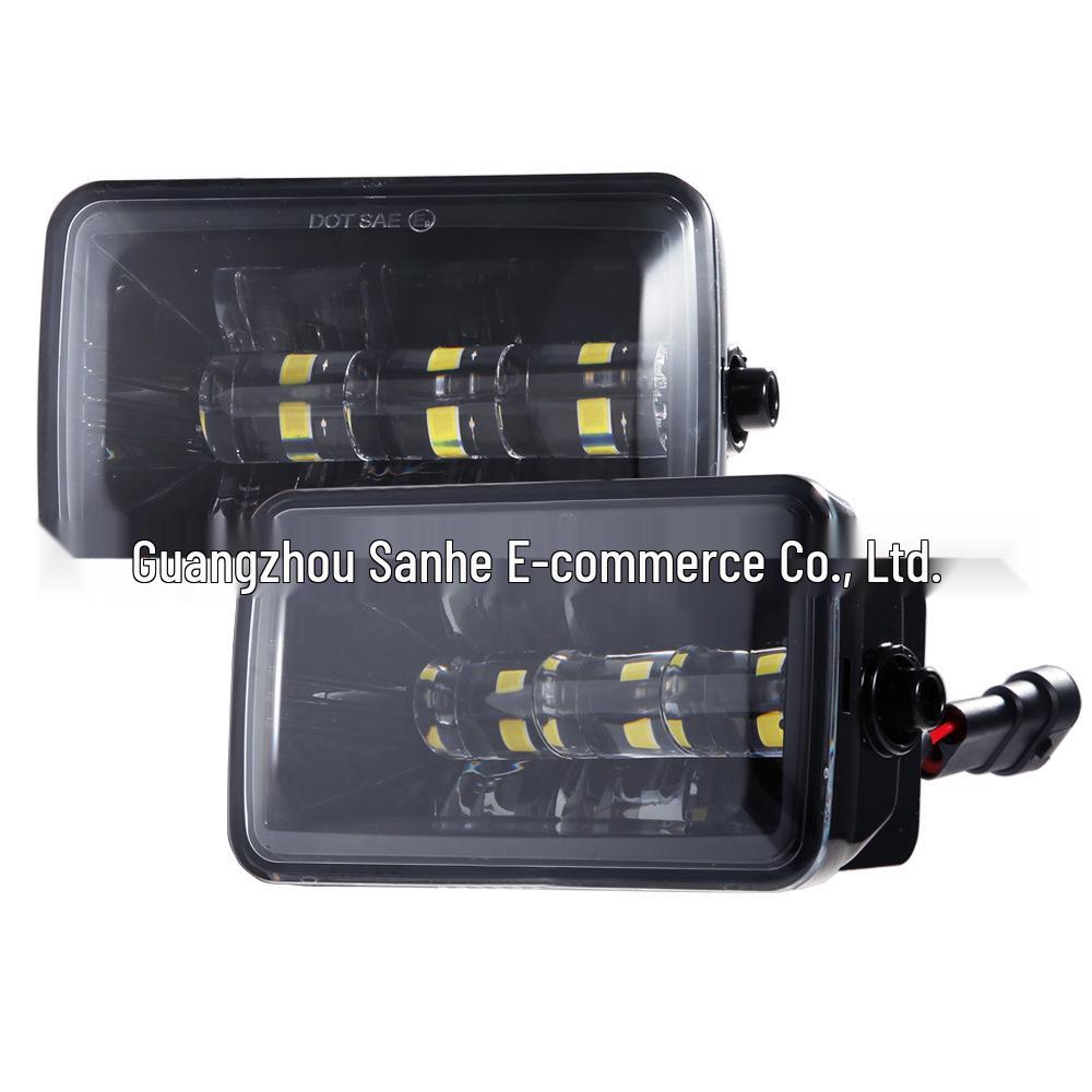 Ford F150C Special New Square LED Front Bumper Fog Lights