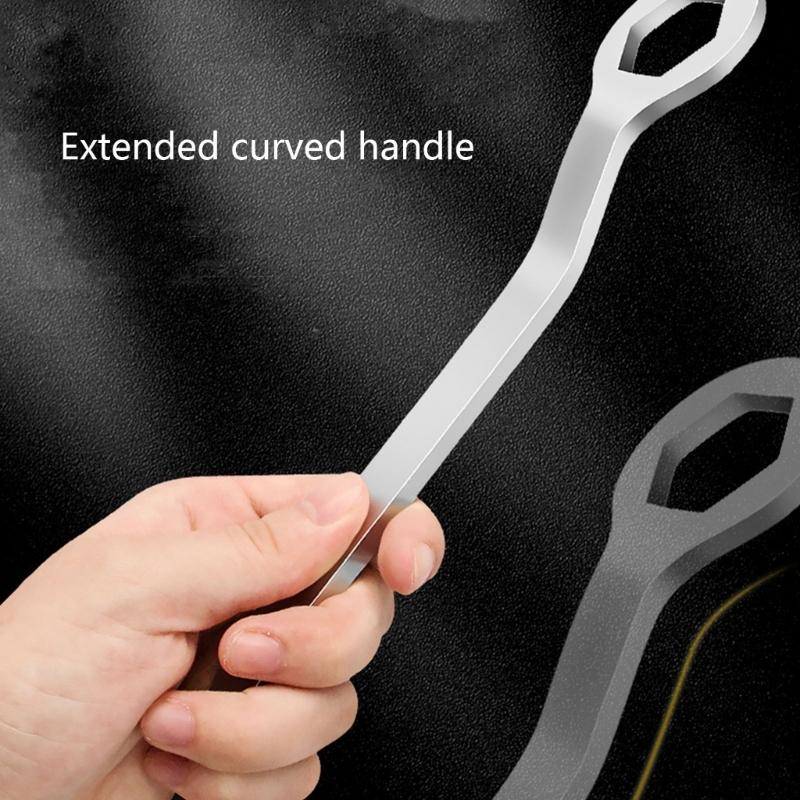 Double Head Wrench Universal Multifunctional Hex Wrenches Self-tightening Spanner Hand Tools Adjustable Wrench Hand Tool